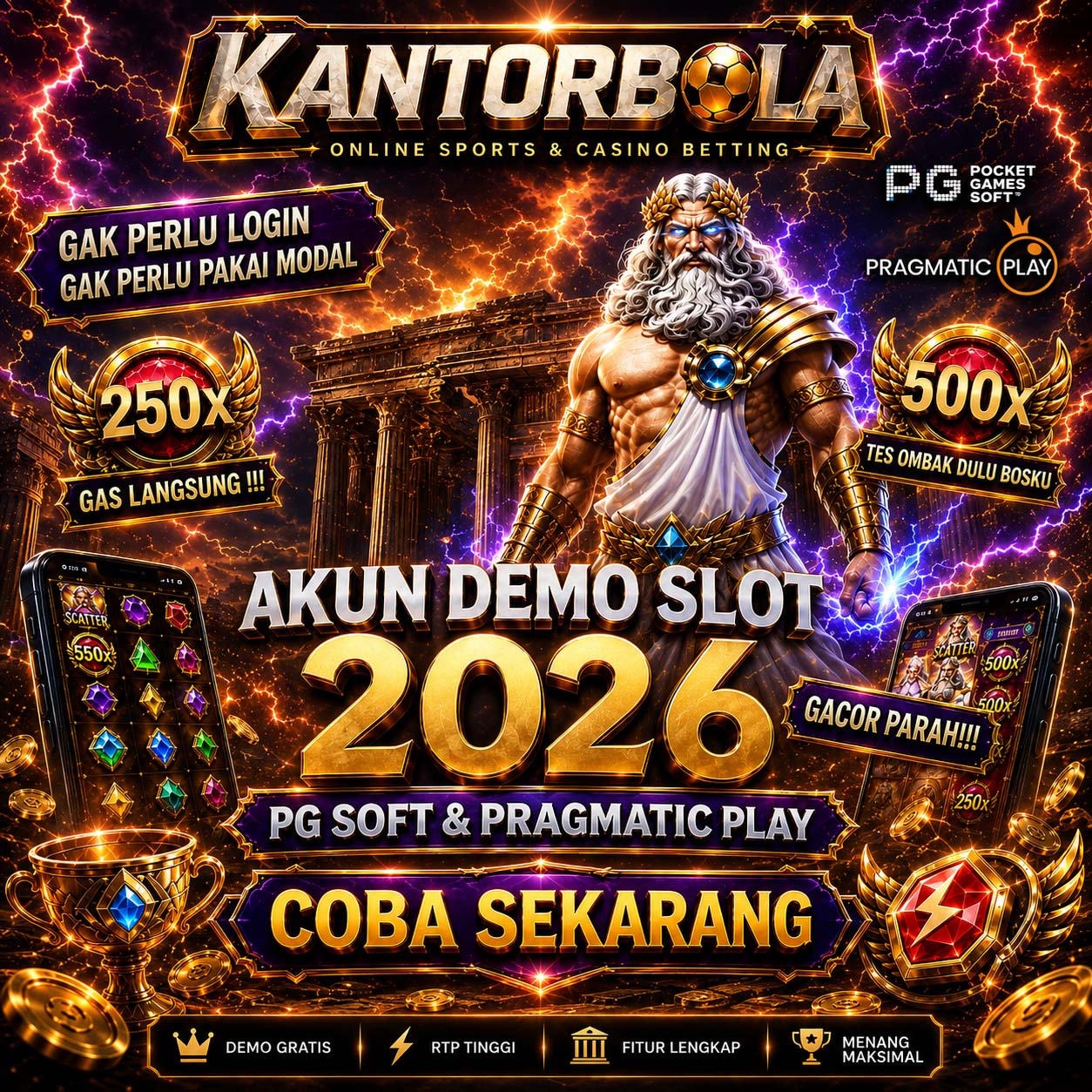 Akun Demo Slot 2026 Pgsoft & Pragmatic Play Tes Ombak Dulu Sebelum Bermain
